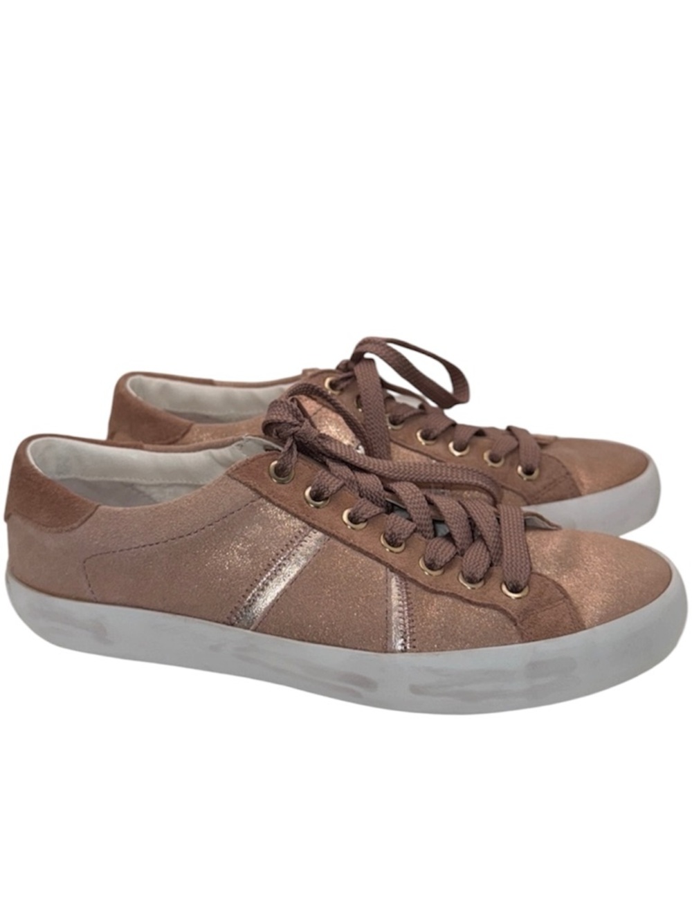 Sam Edelman Baylee Sneakers Rose Pink Suede Women’s 7